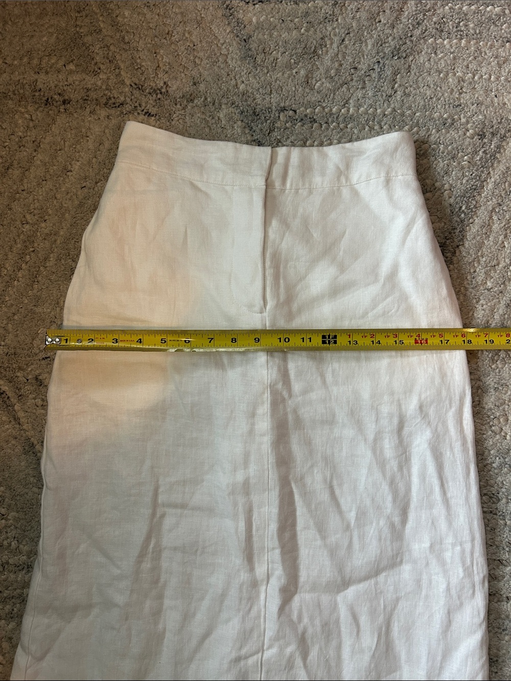 Faithful The Brand White Nelli Linen Maxi Skirt XS - Picture 13 of 14